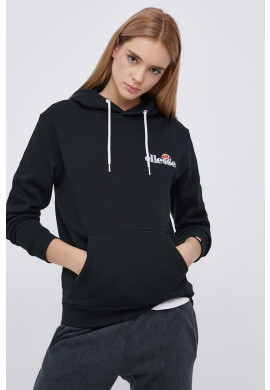 Ellesse Суичър в черно с качулка с апликация - Pepit.bg