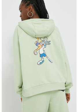 Ellesse Суичър X Looney Tunes в бежово с принт - Pepit.bg