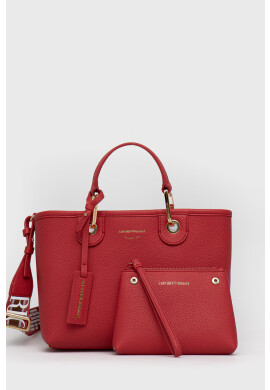 Emporio Armani Чанта в червено - Pepit.bg