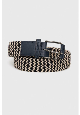 Emporio Armani Колан мъжки в тъмносиньо - Pepit.bg