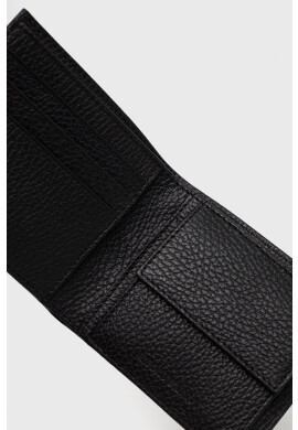 Emporio Armani Кожен портфейл мъжки в черно - Pepit.bg