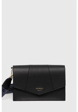 Emporio Armani Кожена чанта в черно - Pepit.bg
