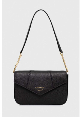 Emporio Armani Кожена чанта в черно - Pepit.bg