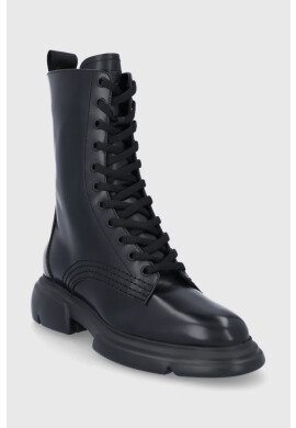 Emporio Armani Кожени кубинки - Pepit.bg