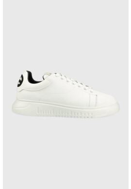 Emporio Armani Кожени маратонки - Pepit.bg