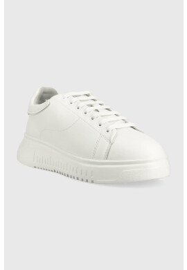 Emporio Armani Кожени маратонки - Pepit.bg