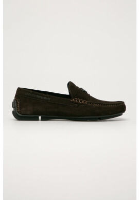 Emporio Armani Кожени мокасини - Pepit.bg