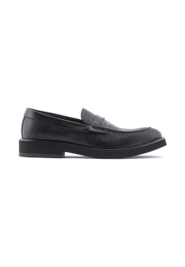 Emporio Armani Кожени мокасини в черно - Pepit.bg