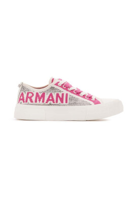 Emporio Armani Ниски кецове в бяло X3X180 XN779 S026 - Pepit.bg