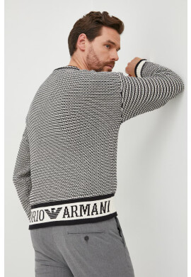 Emporio Armani Памучен пуловер - Pepit.bg