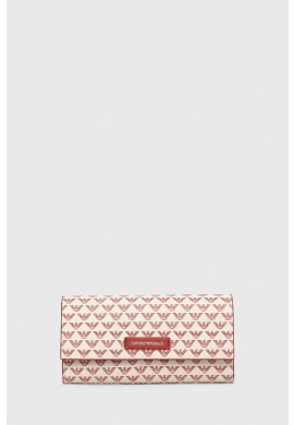 Emporio Armani Портфейл дамски в червено - Pepit.bg