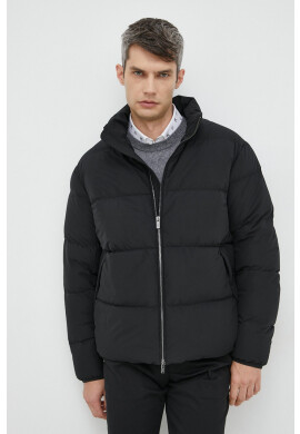 Emporio Armani Пухено яке в черно със зимна изолация - Pepit.bg