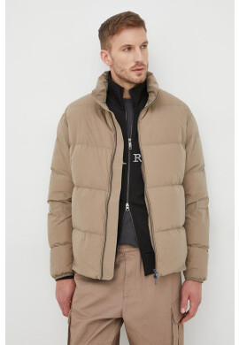 Emporio Armani Пухено яке в бежово със зимна изолация - Pepit.bg