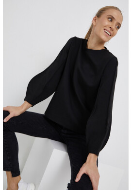 Emporio Armani Суичър в лилаво с принт - Pepit.bg