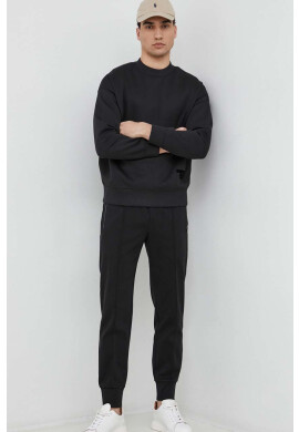 Emporio Armani Суичър в черно с апликация - Pepit.bg