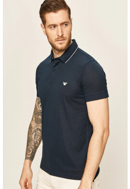 Emporio Armani Тениска с яка - Pepit.bg