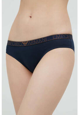 Emporio Armani Underwear Бикини в тъмносиньо - Pepit.bg