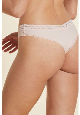 Etam Бикини Power - Tanga V-shape - Naturel в бежово - Pepit.bg