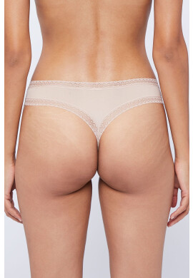 Etam Прашки Easy - String - Peau в бежово - Pepit.bg