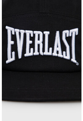 Everlast Памучна шапка в черно с апликация - Pepit.bg