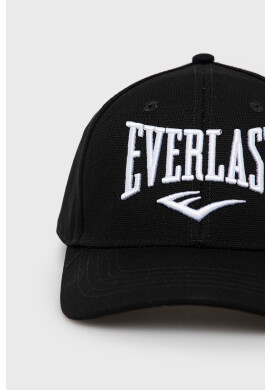 Everlast Памучна шапка в черно с апликация - Pepit.bg