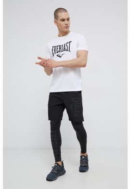 Everlast Тениска в бяло с принт - Pepit.bg