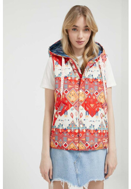 Femi Stories Елек Kamii дамски в червено с преходна изолация - Pepit.bg