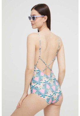Femi Stories Цял бански Lavender в розово с леко подплатена чашка - Pepit.bg