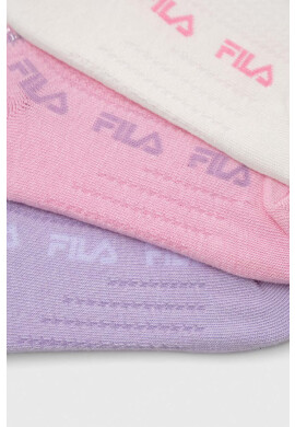 Fila Детски чорапи (3 броя) в розово - Pepit.bg