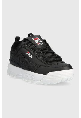 Fila Детски маратонки в черно - Pepit.bg