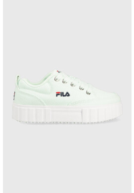 Fila Детски ниски кецове в тюркоазено - Pepit.bg