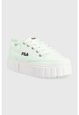 Fila Детски ниски кецове в тюркоазено - Pepit.bg