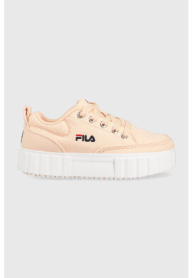 Fila Детски ниски кецове в оранжево - Pepit.bg