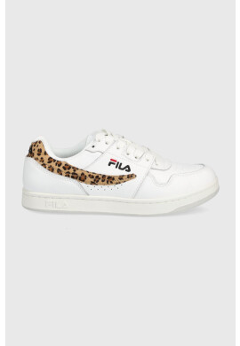 Fila Кожени маратонки Arcade в бяло - Pepit.bg