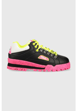 Fila Кожени маратонки TRAILBLAZER в черно - Pepit.bg