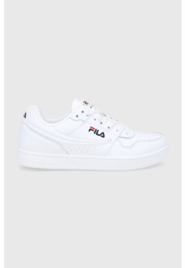 Fila Кожени обувки Arcade Low в бяло с равна подметка - Pepit.bg