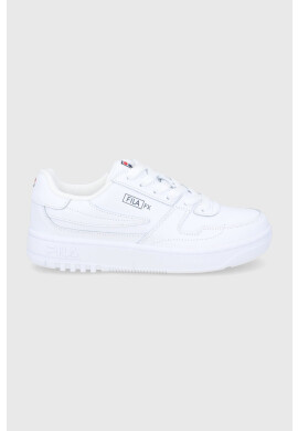 Fila Кожени обувки в бяло - Pepit.bg