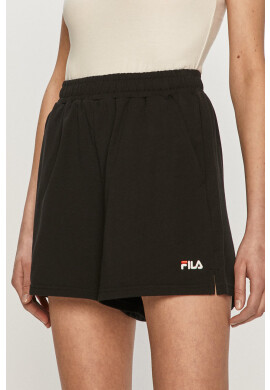 Fila Къс панталон дамски с изчистен дизайн със стандартна талия - Pepit.bg