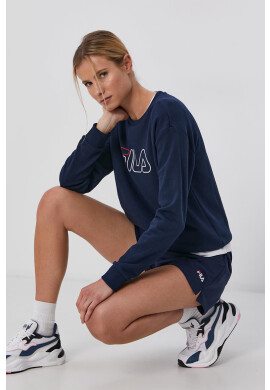 Fila Къси панталони в зелено с изчистен дизайн с висока талия - Pepit.bg