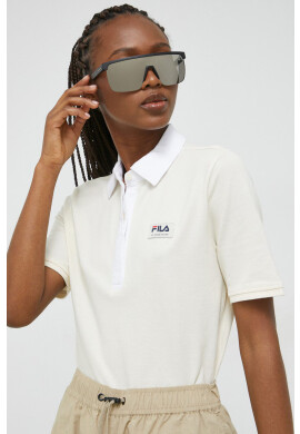 Fila Памучна тениска с яка - Pepit.bg