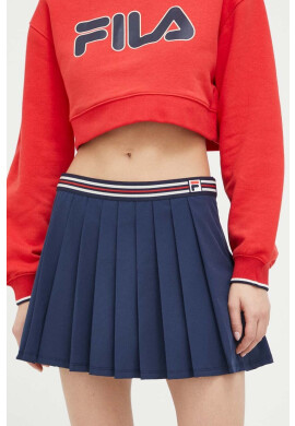 Fila Пола x Hailey Bieber в тъмносиньо къс модел разкроен модел - Pepit.bg