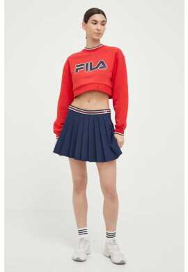 Fila Пола x Hailey Bieber в тъмносиньо къс модел разкроен модел - Pepit.bg