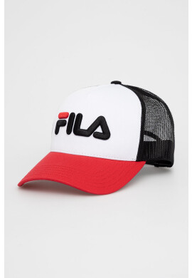 Fila Шапка в бяло с десен - Pepit.bg
