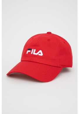 Fila Шапка в червено с апликация - Pepit.bg