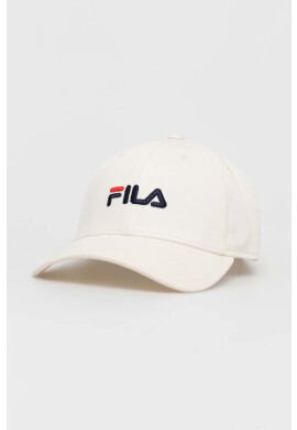 Fila Шапка в бежово с апликация - Pepit.bg