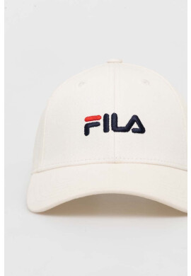 Fila Шапка в бежово с апликация - Pepit.bg