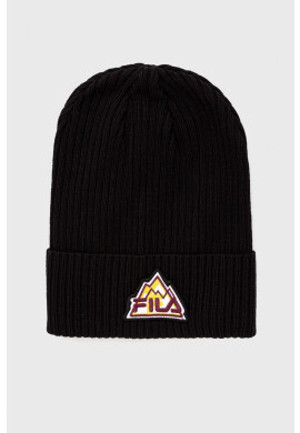 Fila Шапка в черно с фина плетка - Pepit.bg