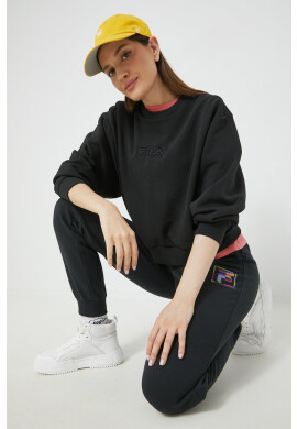 Fila Суичър в черно с изчистен дизайн - Pepit.bg