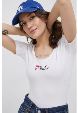 Fila Тениска дамски в бяло - Pepit.bg