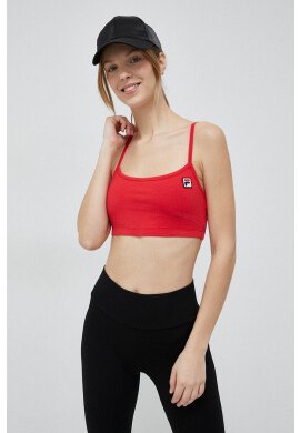 Fila Топ x Hailey Bieber дамски в червено - Pepit.bg